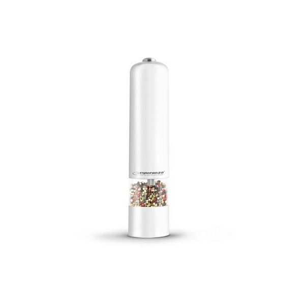 Młynek do przypraw Esperanza do pieprzu Malabara biały (EKP001W) (EKP001W)-0