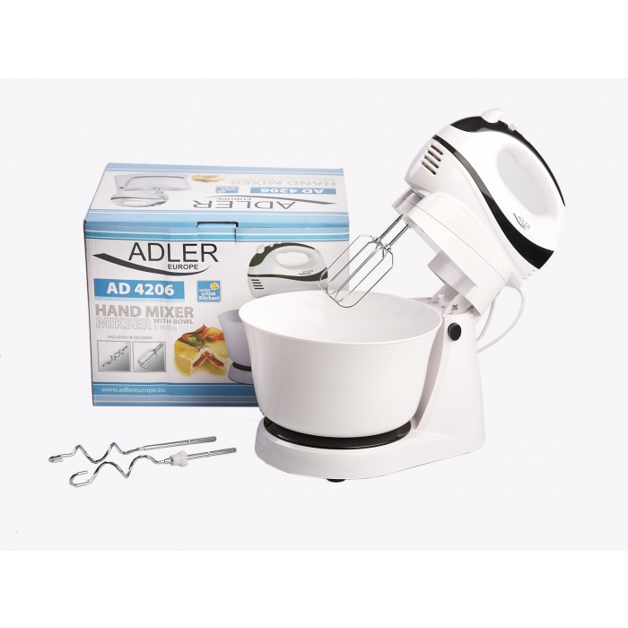 Ručný šľahač Adler AD4206 550 W biely (AD4206)-0