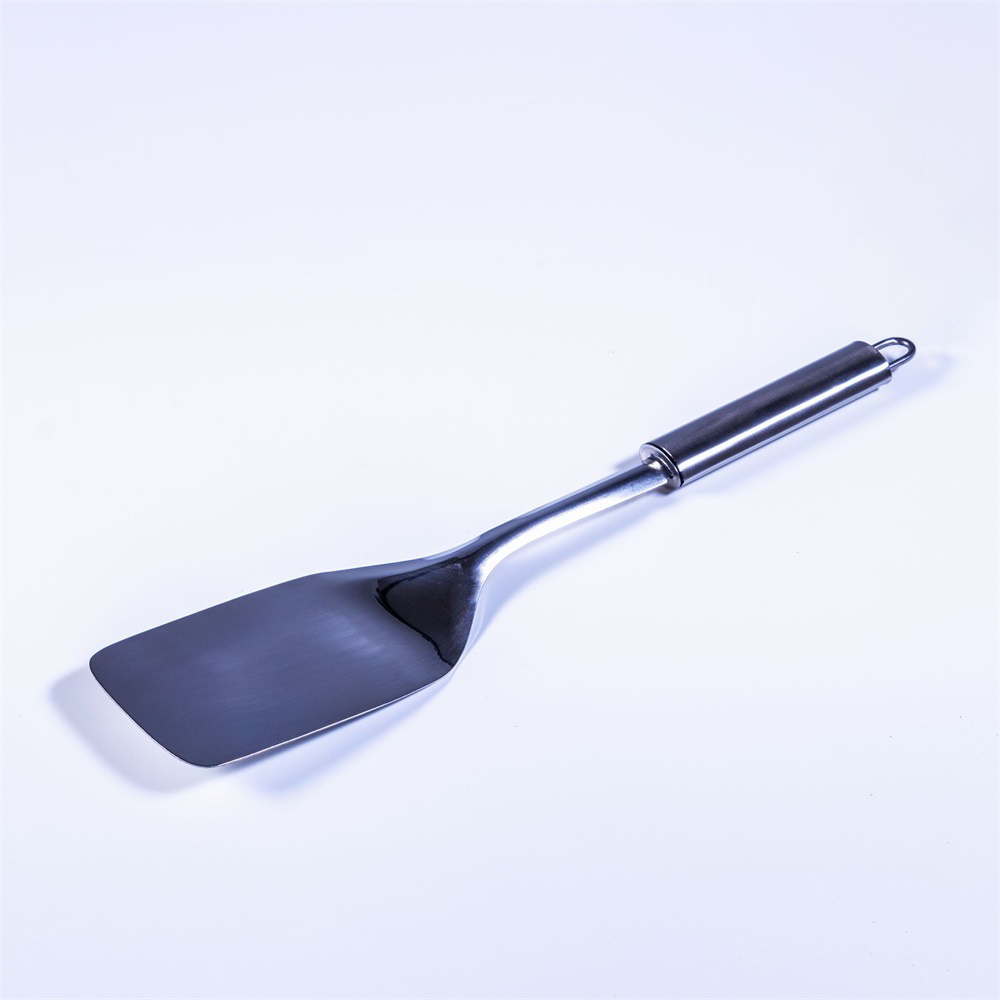 TOO KT-468 Fém konyhai spatula 33 cm - Fekete (KT-468)-0