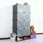 Plastic battery cabinet-black-2