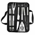 9-piece grill tool set in bag-0