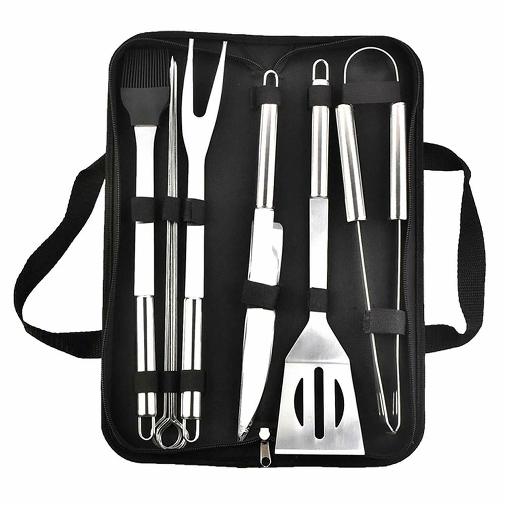 9-piece grill tool set in bag-0