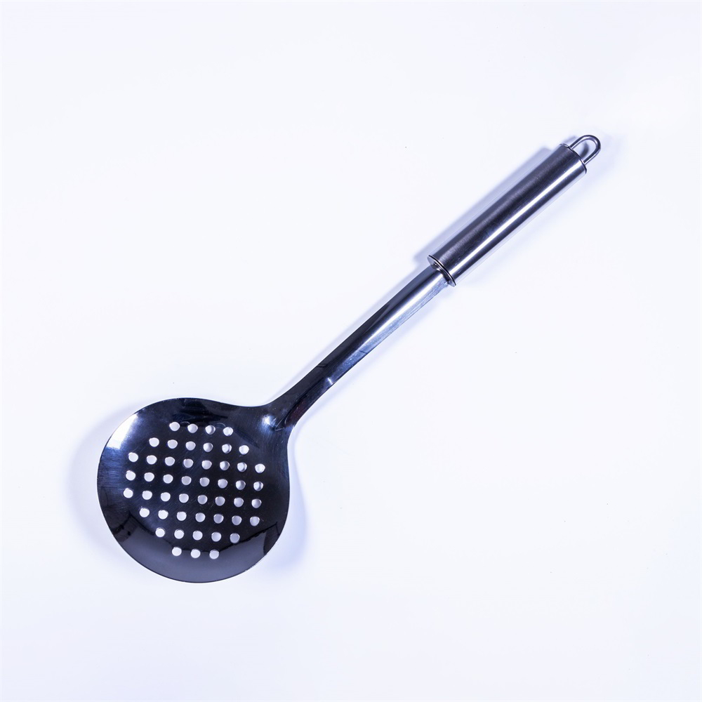 TOO KT-465 Rozsdamentes acél Szűrőkanál 33 cm - Ezüst (KT-465)-0