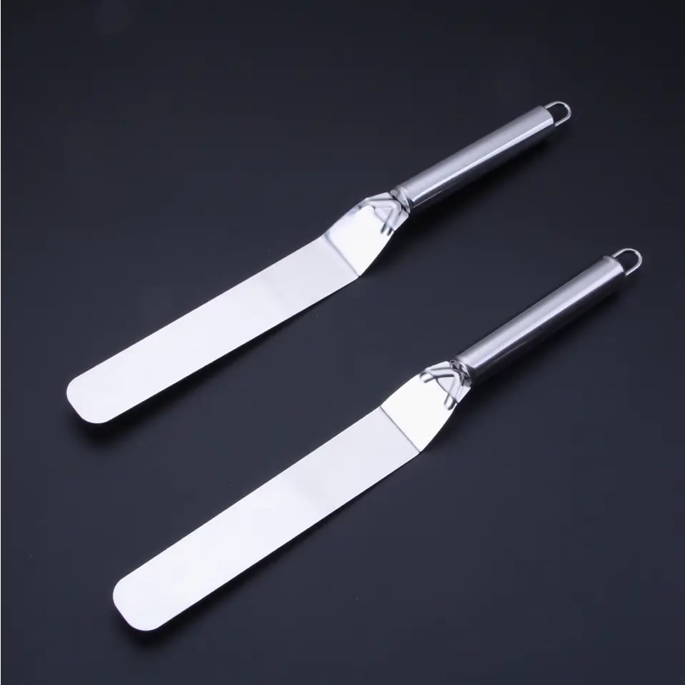 TOO KT-550 Rozsdamentes acél kenőkés 27cm - Inox (KT-550)-0