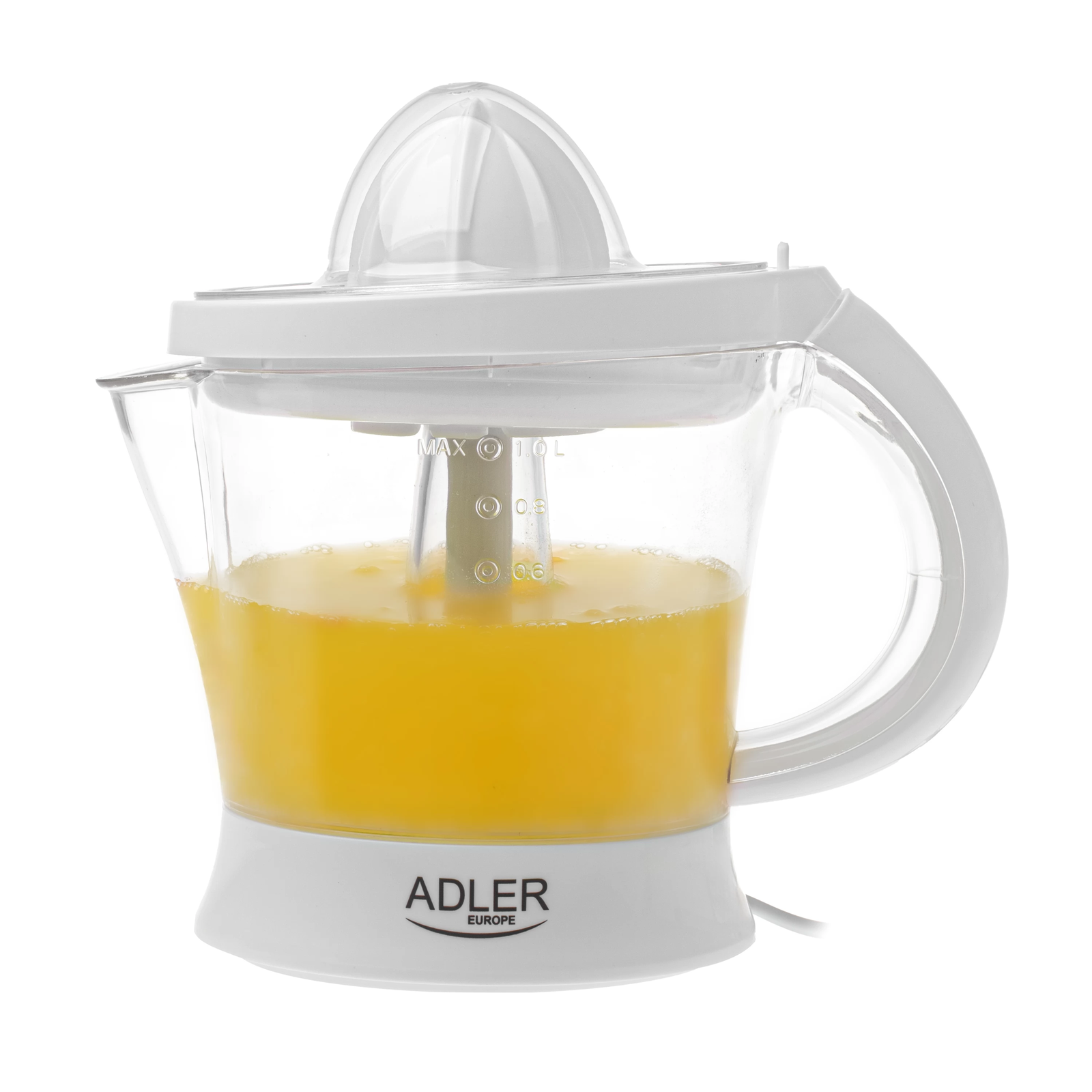 Adler AD 4014 Elektromos Citrusprés 1L / 40W - Fehér (AD 4014)-0