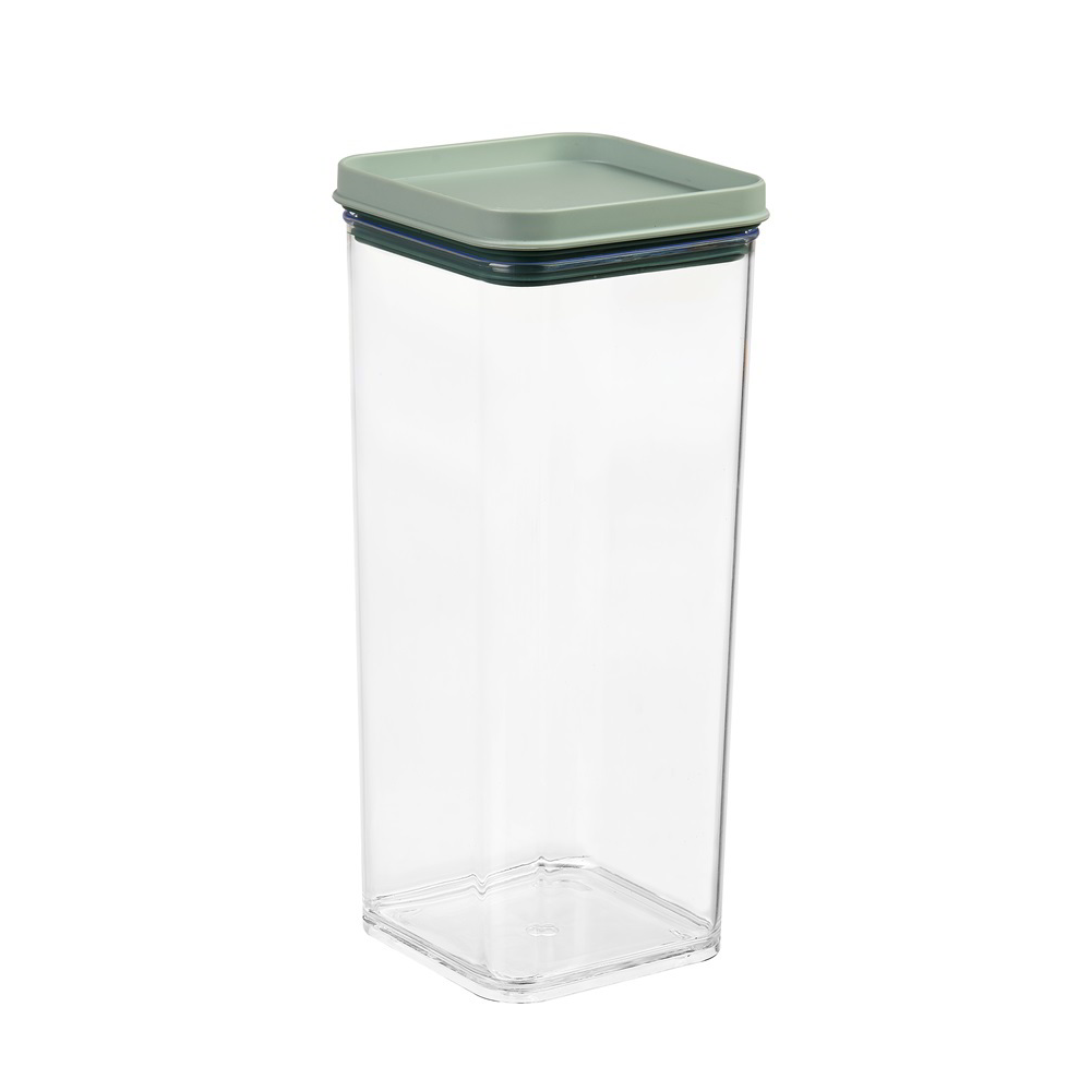 Iris G-792 Műanyag ételtároló doboz 1,5L - Átlátszó / Fekete (G-792)-0