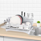 Suszarka do naczyń z tacą ociekową-1