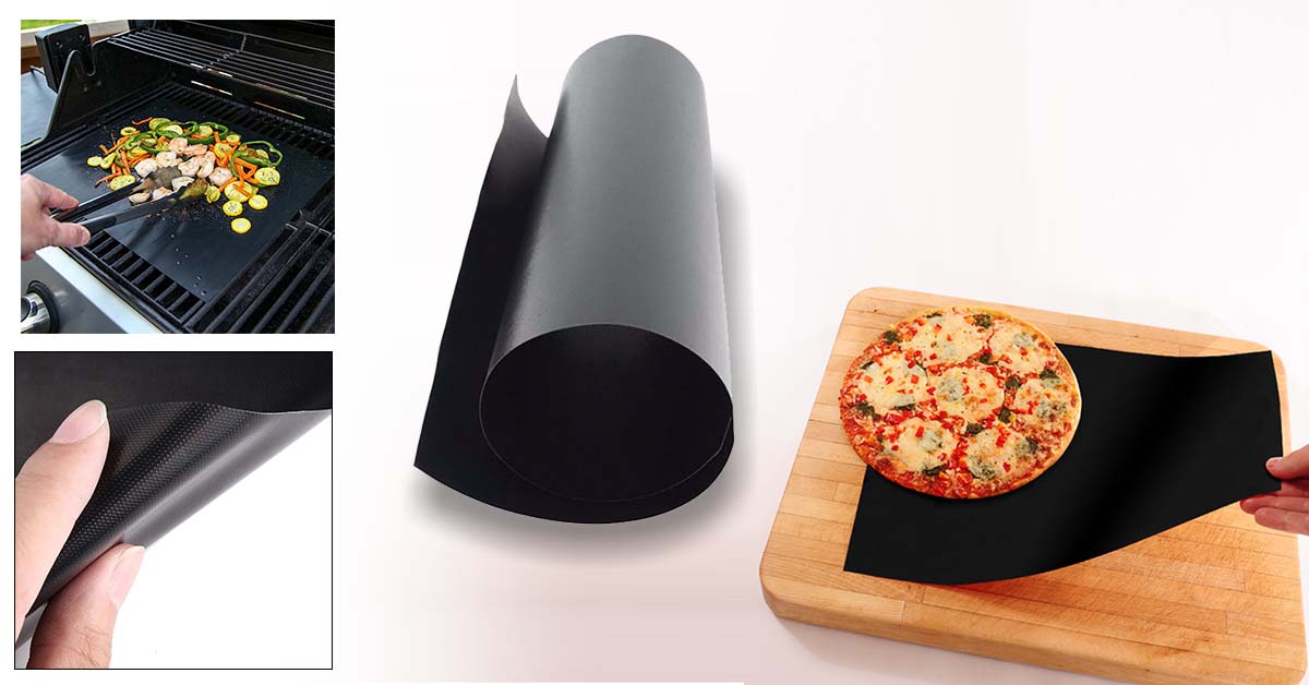 Non-stick heat-resistant sheet for oven-1