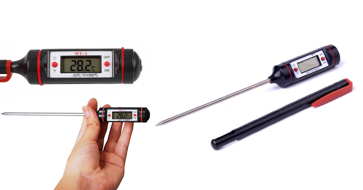 Kitchen digital core thermometer-1