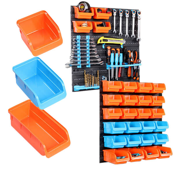 Wall screw and tool organizer in 2 types - 43 pcs-1