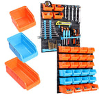 Wall screw and tool organizer in 2 types - 43 pcs-1
